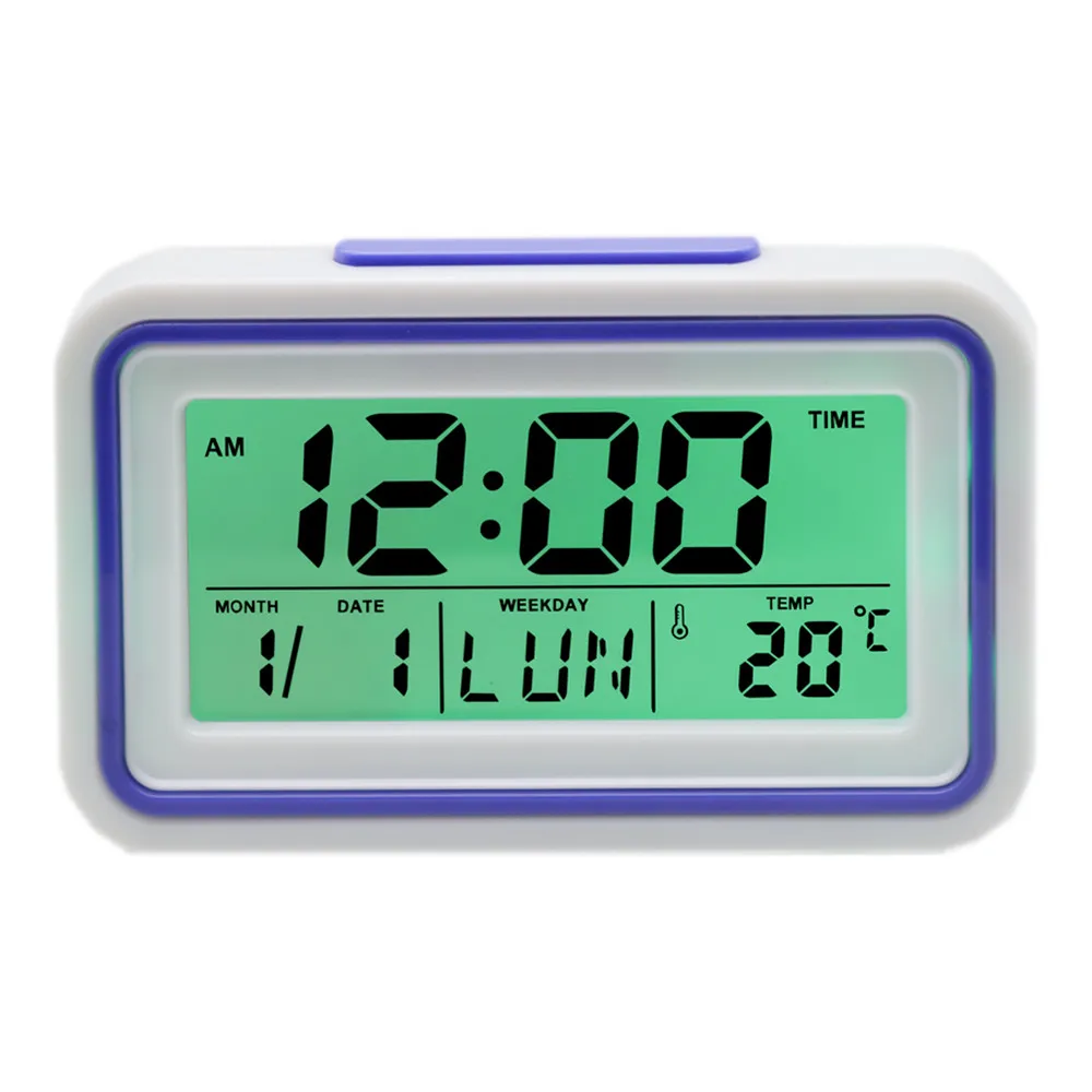 Španjolski Govori alarm sa datumom, danom i temperature, za slabovidne ili slijepe KD-9905S Slika  0