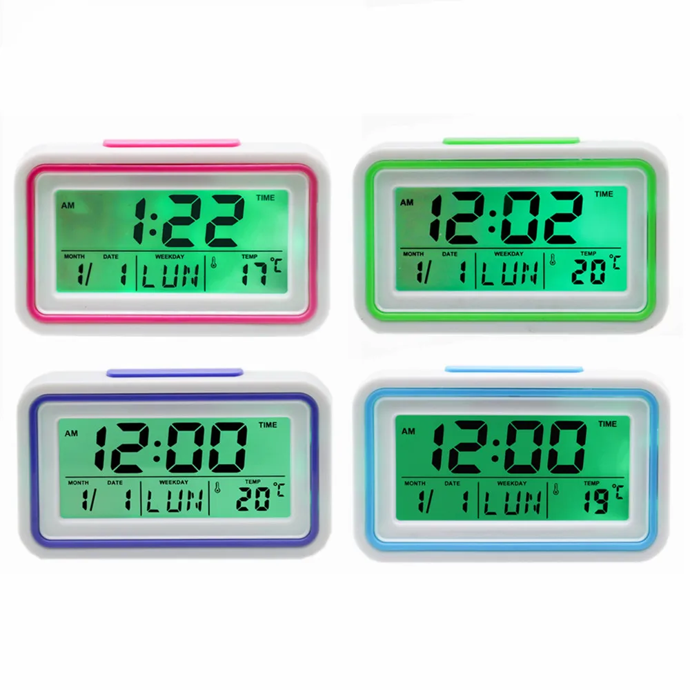 Španjolski Govori alarm sa datumom, danom i temperature, za slabovidne ili slijepe KD-9905S Slika  1