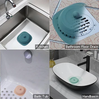 Sudoper Filter-filter Za sudoper Čep za rupu u sudoperu Čep Za kadu u kupaonici Poklopac za odvod poda Catcher kose
