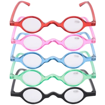 Berba Male Okrugle, Ovalne Naočale Za Čitanje U Okvir Za Naočale Za Dalekovidost +1,5~+3,5