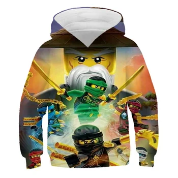 Majica za male dječake Legoes 2021 Novi Jesenski dječji pulover za dječake Veste s kapuljačom dugih rukava za dječake Odjeća 4-14 godina