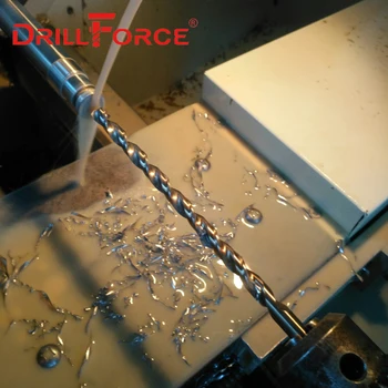 Drillforce 1 kom. 3 mm 14 mm x 250 mm Кобальтовое Dugo svrdlo HSSCO M35 Пароболическое Bušenje dubokih rupa Za lijevanog željeza od nehrđajućeg čelika legiranog čelika