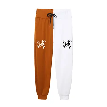 Novo ljeto Japan anime Ubojica demoni sa po cijeloj površini патчворк hlače Harajuku Muške hlače za trčanje Muške hlače Svakodnevne sportske hlače sportske hlače