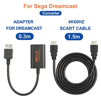 HDMI-kompatibilnu Adapter HD-Link Kabel, Pretvarač Kabel Podržava Video/audio Izlaz Za Gaming Opreme Konzole Sega Dreamcast