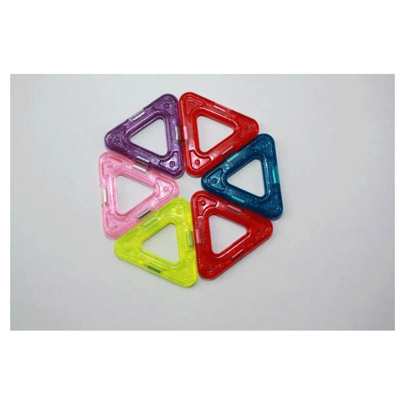 1pc Mini-Magnetska DIY Gradivni Blokovi Dogovor Građevinske Igračke za malu Djecu Dizajnerske Magnetne Igračke Magnet Model Građevinske Igračke Slika  4