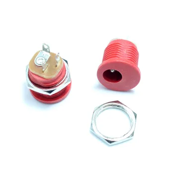 4kom dc-022 5.5*2.1 mm / 5.5x2.1 mm Priključak Napajanja dc Konektor S Maticom Priključak Za pričvršćivanje na Ploči ac Adapter Crvena Crna, Žuta, Bijela