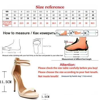 18 Ženske sandale velike veličine na platformi Ljetne otvorene tanke cipele na visoke potpetice Ženske cipele-brod s kopčom za dnevne zurke Luksuzne marke ženske cipele seksi