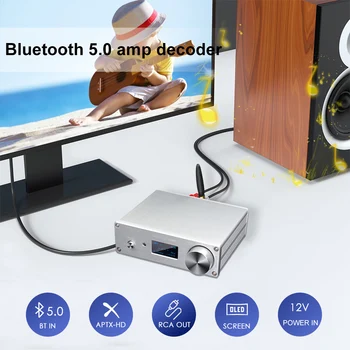 AIYIMA SU9 APTX Bluetooth 5.0 USB AK4493 Pojačalo za slušalice QCC3034 Digitalni Optički i Koaksijalni 24 Bita I 192 DO USB DAC-Audio Dekoder