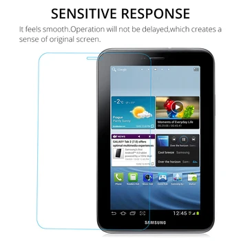 Zaštitnik zaslon od kaljenog stakla za Samsung Galaxy Tab 2 7.0 P3100 P3110 GT-P3100 GT-P3110 Protiv ogrebotina 9 Sati