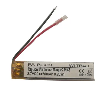 Baterija PANFU za bežične slušalice Plantronics Marke 2 M165 Baterija LSSP321036AB