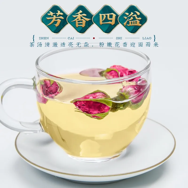 2021 100 g Roza Čaj, Sušeni Ruže Pinyin Ruže Jestivo Pupoljci Ruže Cvijet Čaj Svježe Prirodni Čaj Za mršavljenje Slika  1