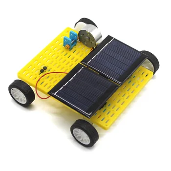 DIY Dual Sunny Mini DIY Auto-Robot Kit za Montažu 4WD Klasične Igračke za djecu Proizvodnja Znanstvenih Eksperimenata