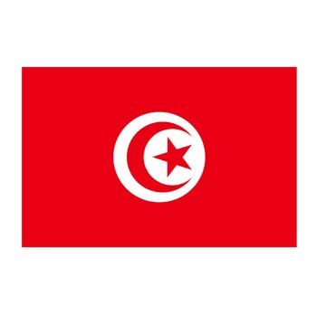 90x150 cm Tunis Tuniski Zastava Kućne Dekorativne Zastave, Bannere