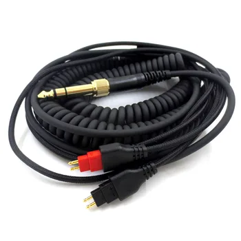 Od 1 do 2 Y Konektor Adapter Razdjelnik Kabel 3,5 mm 6,35 mm Priključak Растягивающийся Audio kabel za Žične Slušalice Sennheiser HD660S/650