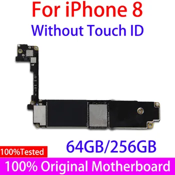 Izvorna matična ploča iphone8 za iPhone 8 matična ploča sa zaslonom osjetljivim na id/ bez dodira id logička naknada za iPhone8 S tester čipova