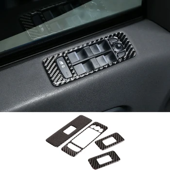 Za Land Rover Sport-2019 Karbonskih Vlakana ABS Vrata podizač stakla Prekidač Ploča Poklopac Završiti u stilu automobila
