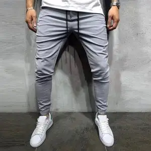 2019 Muške hlače za trčanje Modne jesenske hip-hop ženske sportske hlače Protežu Sportske hlače Trkač Hlače za muškarce Pamučne hlače za sportske kostim s olovkom