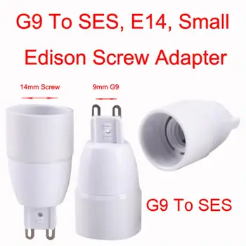 Adapter za držač žarulje E27 na GU10 B22 na E14 G9 Na E14 E27 na GU10 Pretvarači držača Vatrostalne materijal Adapter utičnice Svjetlo