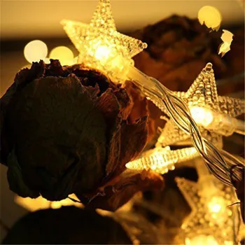 ECLH 3 M 20 led u obliku zvijezde LED Vijenac je Vila Djecu Ukrasi za dom Rasvjeta za Božićne Blagdane, Vjenčanja ukras za stranke