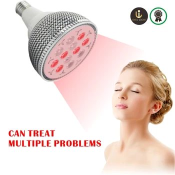 24 W s postoljem TL PAR Crvenih svjetla za terapiju kozmetički oprema terapija crveno svjetlo za njegu kože nakon starenja