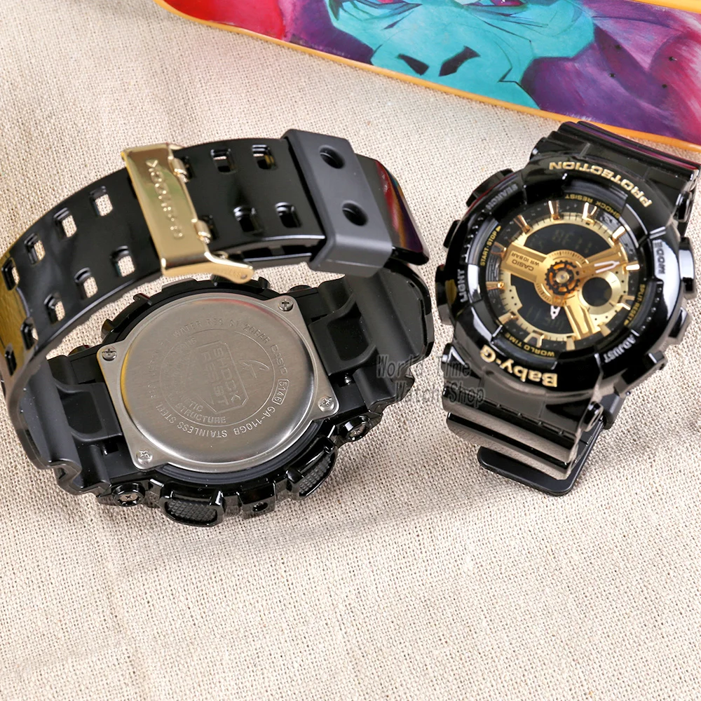 Casio satovi g shock par satova za muškarce luksuzni brand komplet led vojni satovi digitalni ručni sat chronograph vodootporan satovi za žene Slika  0