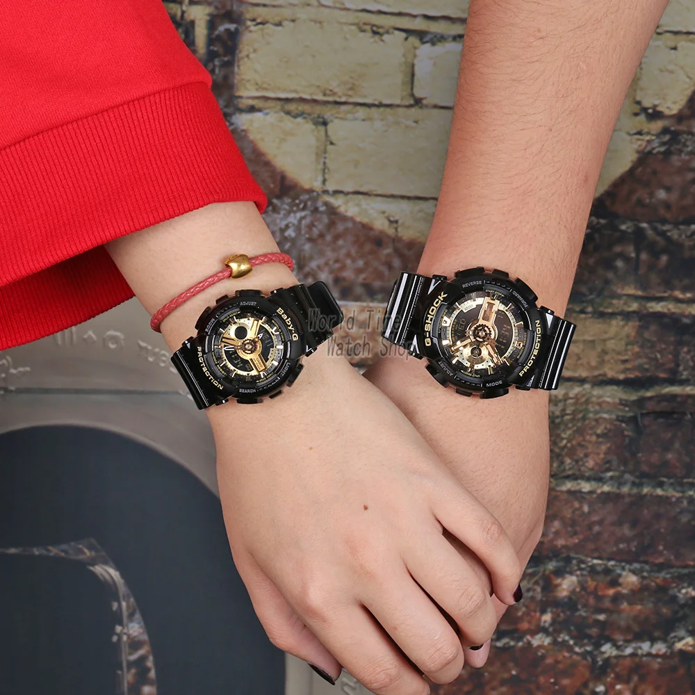 Casio satovi g shock par satova za muškarce luksuzni brand komplet led vojni satovi digitalni ručni sat chronograph vodootporan satovi za žene Slika  2