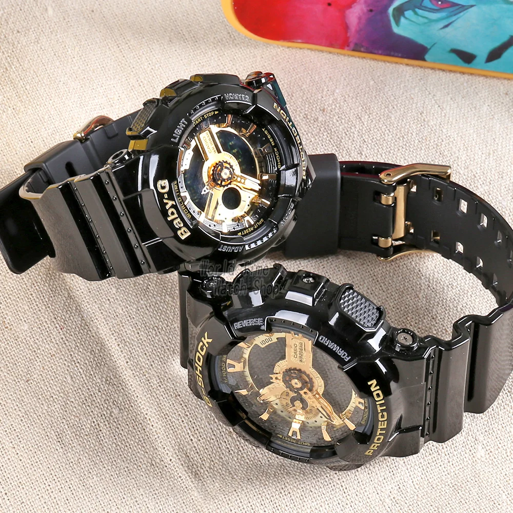Casio satovi g shock par satova za muškarce luksuzni brand komplet led vojni satovi digitalni ručni sat chronograph vodootporan satovi za žene Slika  4