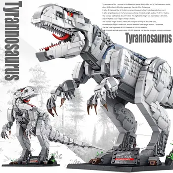 BZDA Svijet dinosaura jurske Film Мозазавр индоминус Rex Model Ukras Ideje Gradivni Blokovi Za Dječake, Toys Darove na Noć vještica