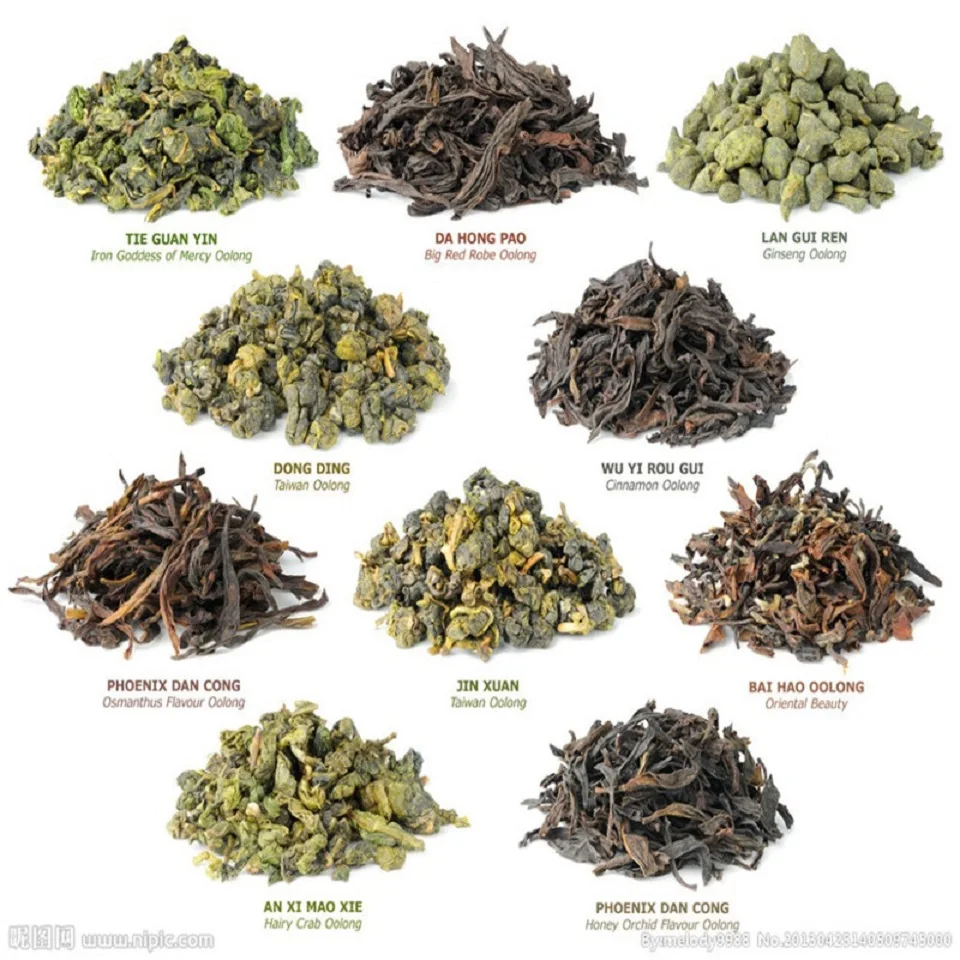 36 Različitih Vrsta Čaja, Uključujući i Oolong Puerh Crna Zeleni Biljni Cvjetni Čaj Dar 250 g Kineski Čaj Vrhunske Kvalitete Slika  2