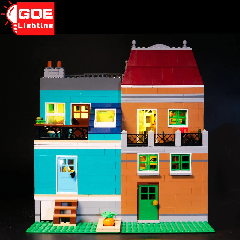 Brand GOELIGHTING LED Kit Svjetla Za Lego 10270 Za MINI Figura Knjižara Kuća Gradivni Blokovi, Komplet Žarulja Igračka(Samo za Grupe Rasvjeta) Slika  0