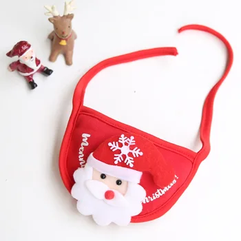 Kućni ljubimac Božićno šešir Slatka Jelenji rog Ručnik za sline u Boji loptice Šešir Odjeća za pse Puppy Startni Pas Božićni pribor za odjeću