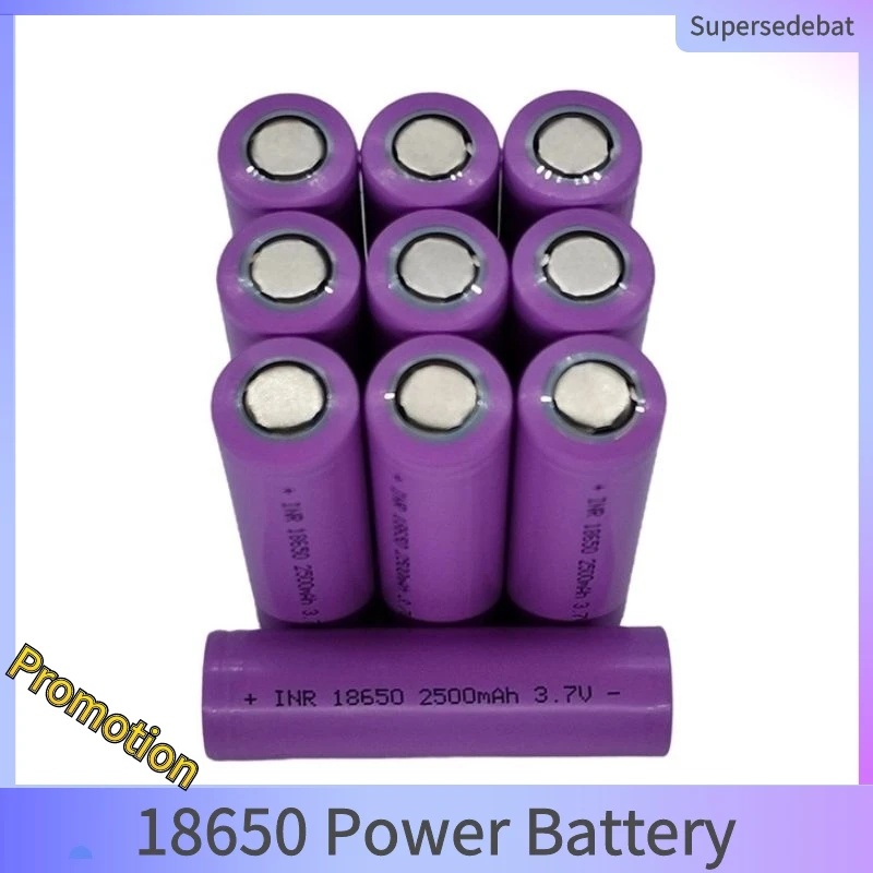 10 kom 2000 mah INR18650 3,7 U Litij baterija baterija baterija baterija Baterija je litij-ionska Baterija 18650 2200 mah Prijenosne baterije Bateria 18650 Podnosi Slika  0