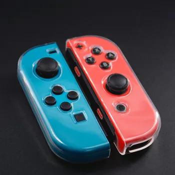 Prozirni Sjajna Mekana Torbica TPU Zaštitna Navlaka Bling Shell za Nintendo Switch NS Kontroler Joycon Prozirni Silikon Zaštitnik