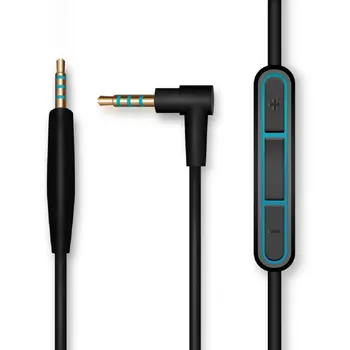 Audio kabel 2,5 mm - 3,5 mm Za Bose QC25 35/OE 2/OE 2i/AE2Quiet Udoban Kabel za slušalice Микрофонным Kabelom za Iphone i Android
