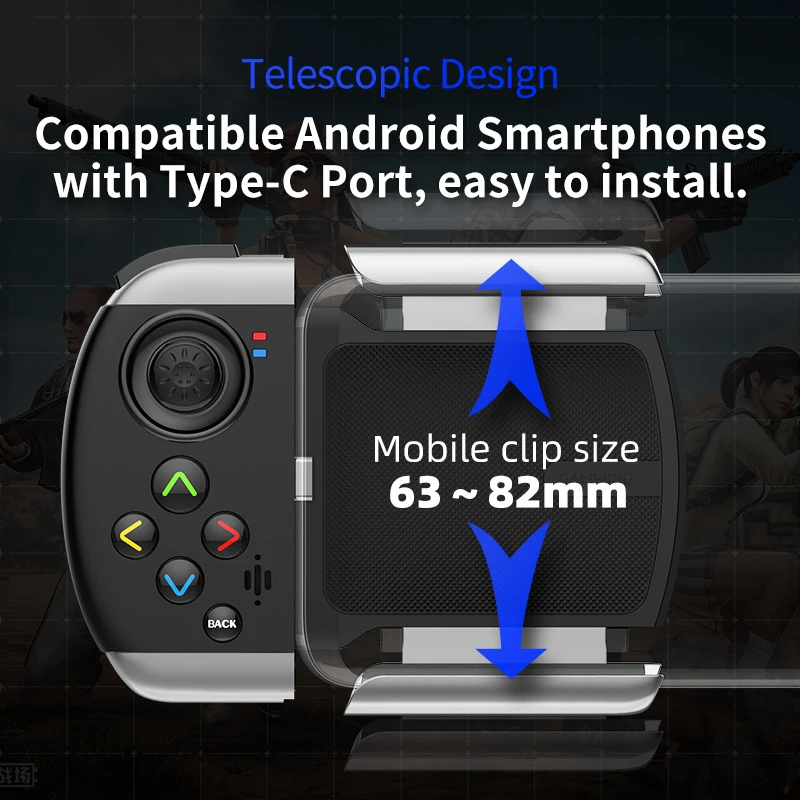 DIP Fizičko Izravna Veza Joystick Gamepad Igraće Periferije Za Kontroler PUBG Gamepad Za Mobilni Telefon Android, Za iPhone Slika  2
