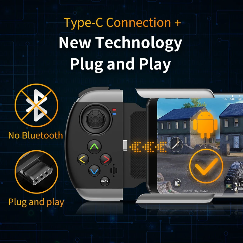 DIP Fizičko Izravna Veza Joystick Gamepad Igraće Periferije Za Kontroler PUBG Gamepad Za Mobilni Telefon Android, Za iPhone Slika  5