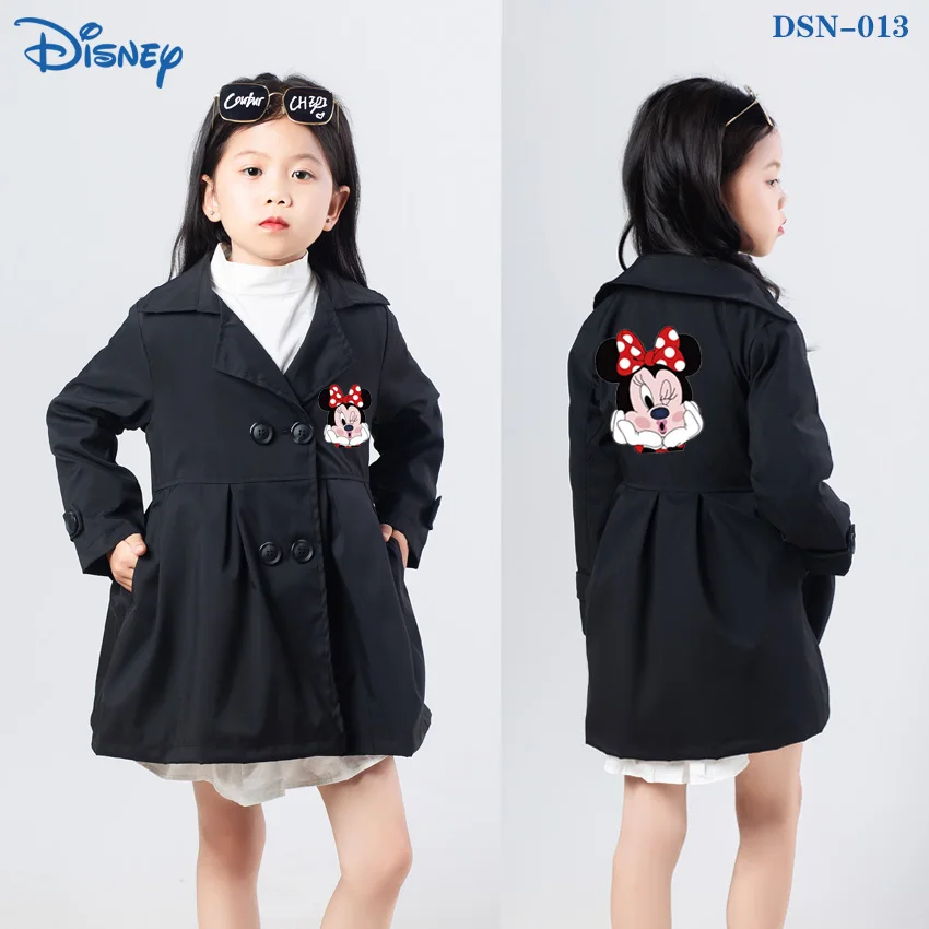 Disney Mickey Kawai Miš Anime Lutka Dječje proljetna jakna Ветровка s dugim rukavima Ins Dječje Casual Ulične modne odjeće Slika  1
