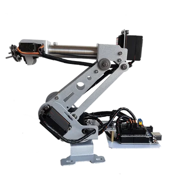 Potpuno Sastavljen Kit za Upravljanje Arduino 6 DOF-Aluminij, Spona Za Ručice Pandža Mehanički Dizajn Robota Komplet Mehanička Ruka