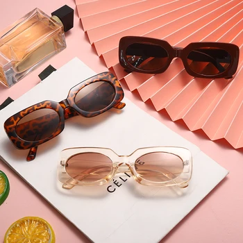 Klasicni Trg Sunčane Naočale 2021 Ins Moderan Luksuzni Naočale za žene/Muškarce Brand-dizajner Geometrijski Ovalne Naočale Vintage Gafas De Sol