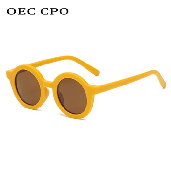OEC CPO Okrugli Berba Sunčane naočale Ženske, Muške Marke dizajn Retro Sunčane naočale Ženske Punk-nijanse Naočale Individualnost UV400