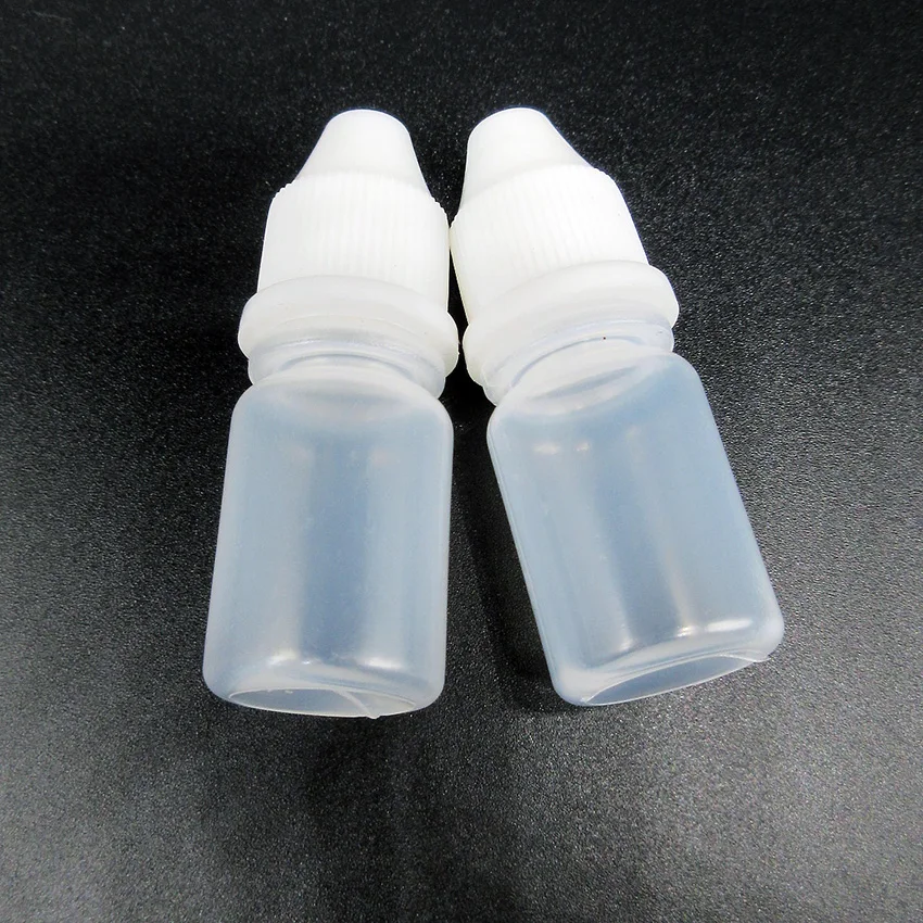 Kapi za oči plastična boca za cijeđenje,screw-down poklopac za boce,plastične vrećice materijal je proziran boca-капельница 3 ml 10 kom./besplatna dostava Slika  2