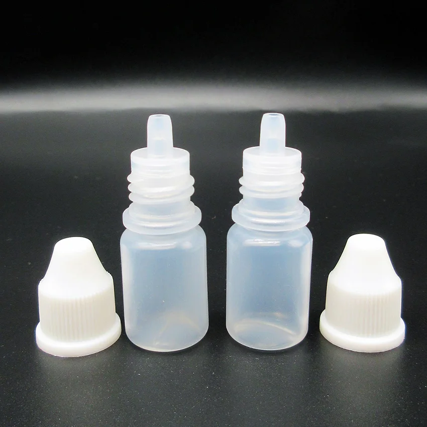 Kapi za oči plastična boca za cijeđenje,screw-down poklopac za boce,plastične vrećice materijal je proziran boca-капельница 3 ml 10 kom./besplatna dostava Slika  5