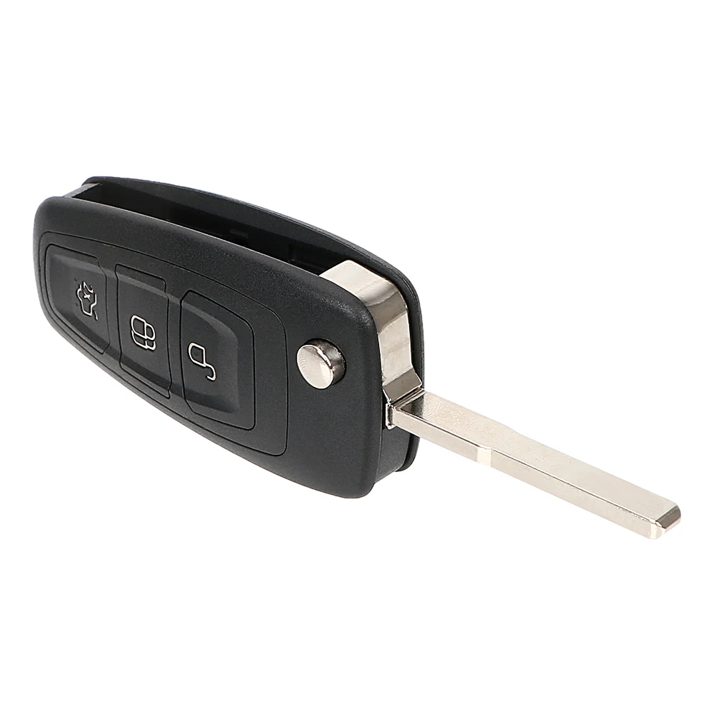 LEEPEE Za Ford Focus, Fiesta 3 Mondeo Prazan ključ blade 2 Gumba Daljinskog ključa Vozila Zamjena Ljuske Flip Sklopivi ključ Slika  1