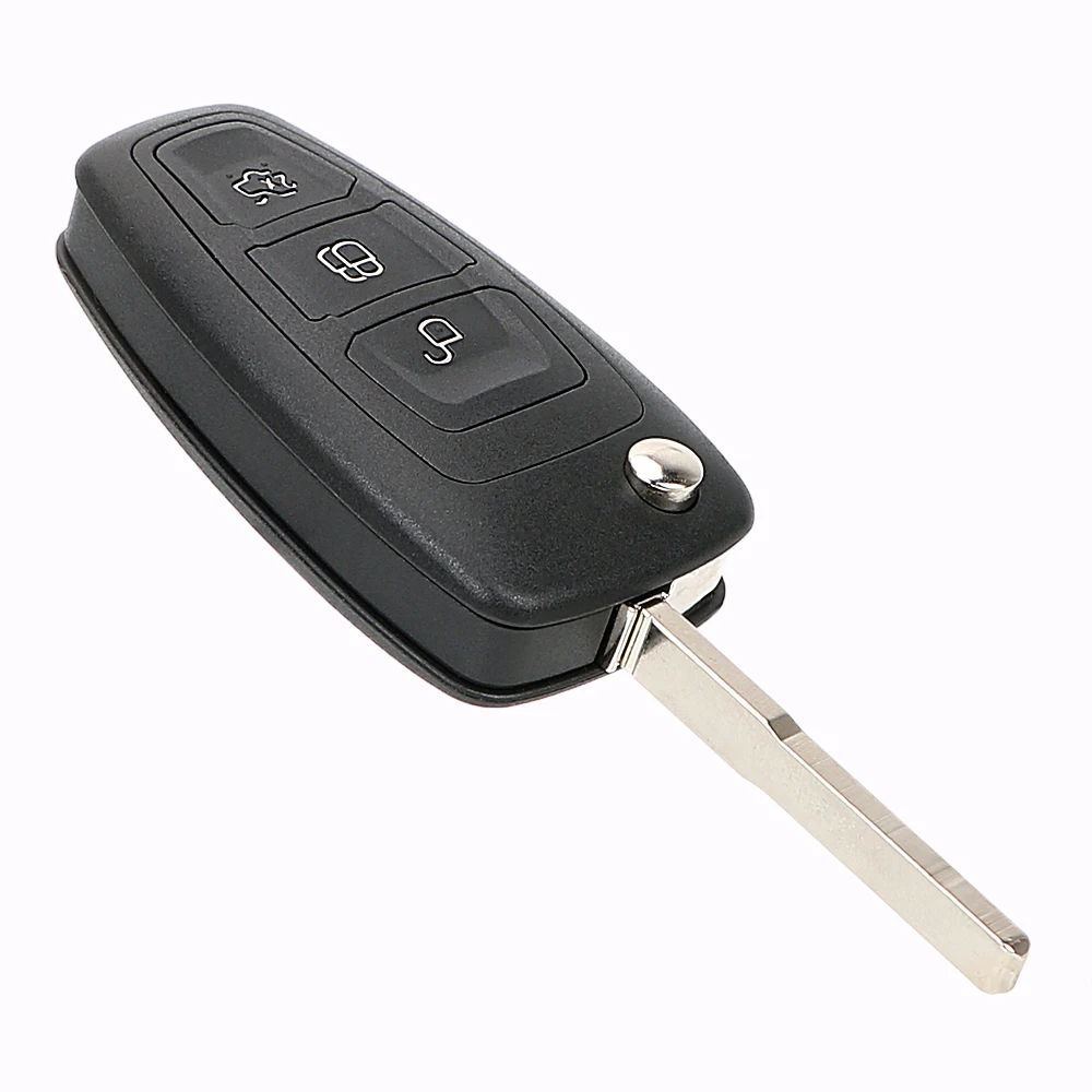 LEEPEE Za Ford Focus, Fiesta 3 Mondeo Prazan ključ blade 2 Gumba Daljinskog ključa Vozila Zamjena Ljuske Flip Sklopivi ključ Slika  4