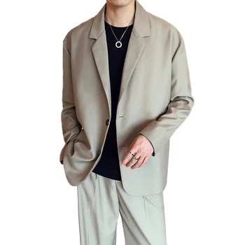 Korejski ulica odjeća Hip-hop Moda Casual sportska jakna Jakna Free Muški Modni šik Odijelo i Kaput Muškog Blazer Harajuku Kaput
