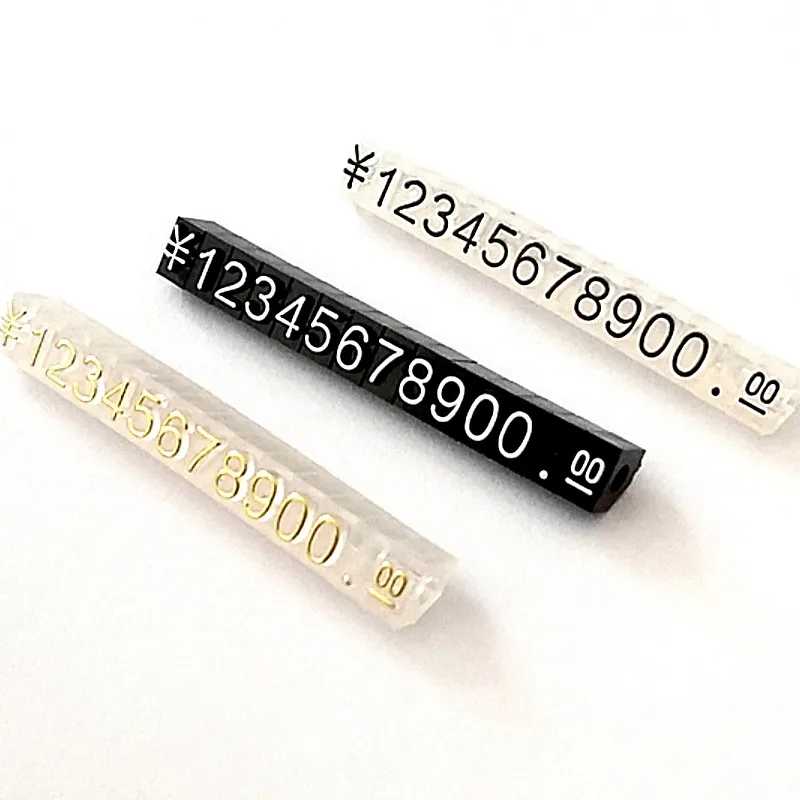 X 6*4 mm cijena stalak cjenik za nakit prikaz cijene na sat Mini-cijena Digitalne kockice cijena dolar euro prikaz cijena store brand Slika  0
