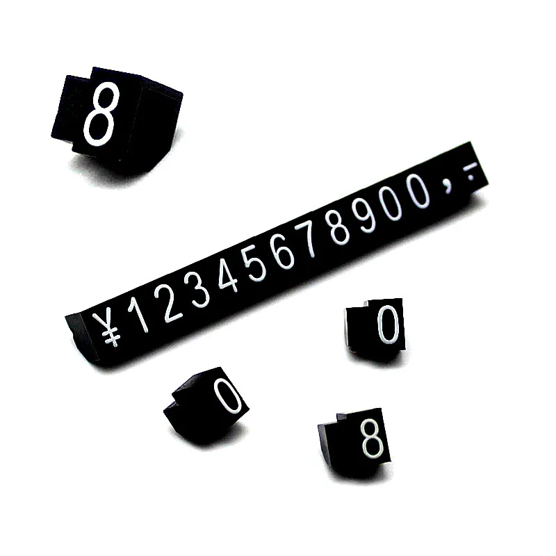 X 6*4 mm cijena stalak cjenik za nakit prikaz cijene na sat Mini-cijena Digitalne kockice cijena dolar euro prikaz cijena store brand Slika  1