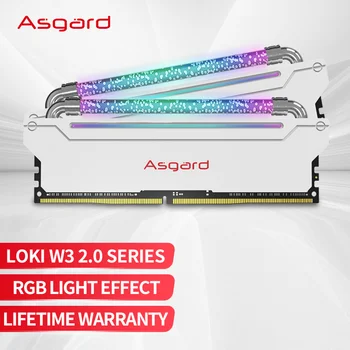 Memorija Asgard DDR4 RAM RGB Memoria DDR4 memorija 8 GB X 2 16 G X 2 3600 Mhz 4000 Mhz Podržava Intel XMP2.Ubrzanje 0 DIMM Igra memorije