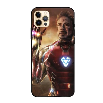 Mekana Torbica za telefon za iPhone 12 11 Pro Max Mini X Xs XR Xs Max 8 7 6 5S Plus Mobilni telefon Iron Man Marvel