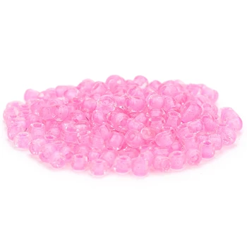 500 kom./lot dvo-boja prozirne kuglice миюки abakus Ogrlica od perli perle jeftini 4 mm staklene perle zavjese materijal Nakit